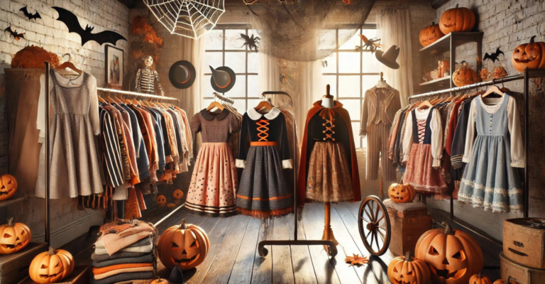 Tanie przebranie na Halloween z lumpeksu